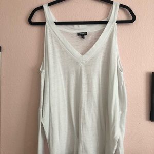 Express Cold Shoulder Long Sleeve